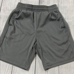 Athletic Works Boys Gray Performance Shorts